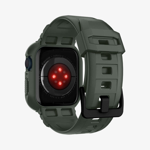 ACS05460 - Apple Watch Series (Apple Watch (49mm)) in matte black showing the front